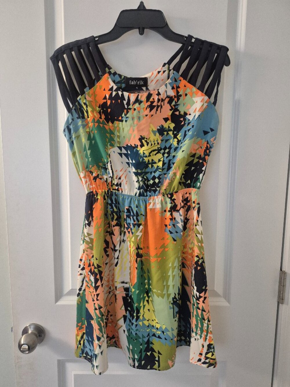 Fab'rik Abstract Printed Dress